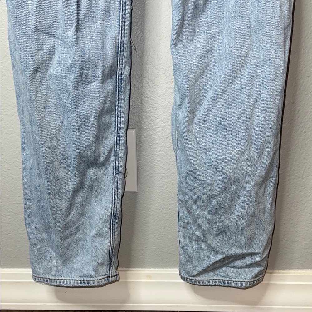 American Eagle Baggy Distressed Light Blue Jeans - Picture 6 of 10